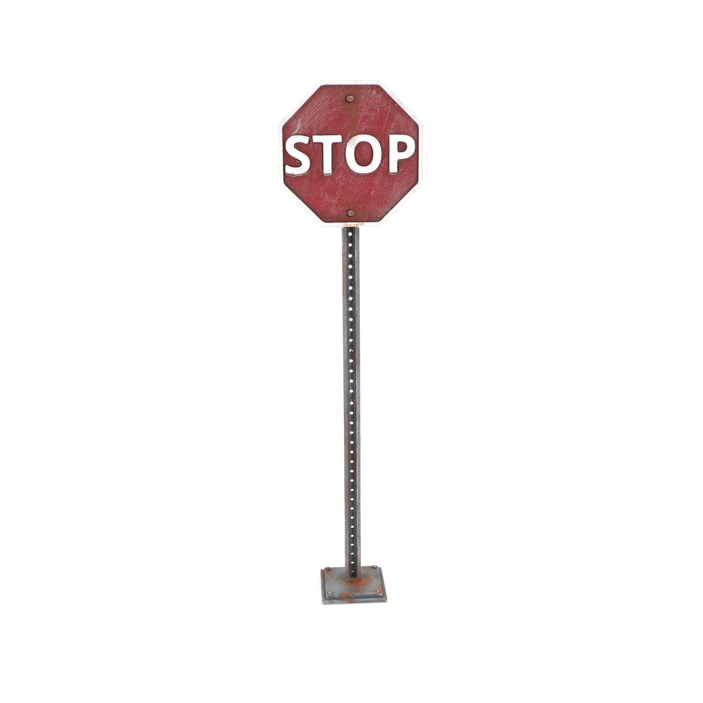 Stop Sign and Trash Pack