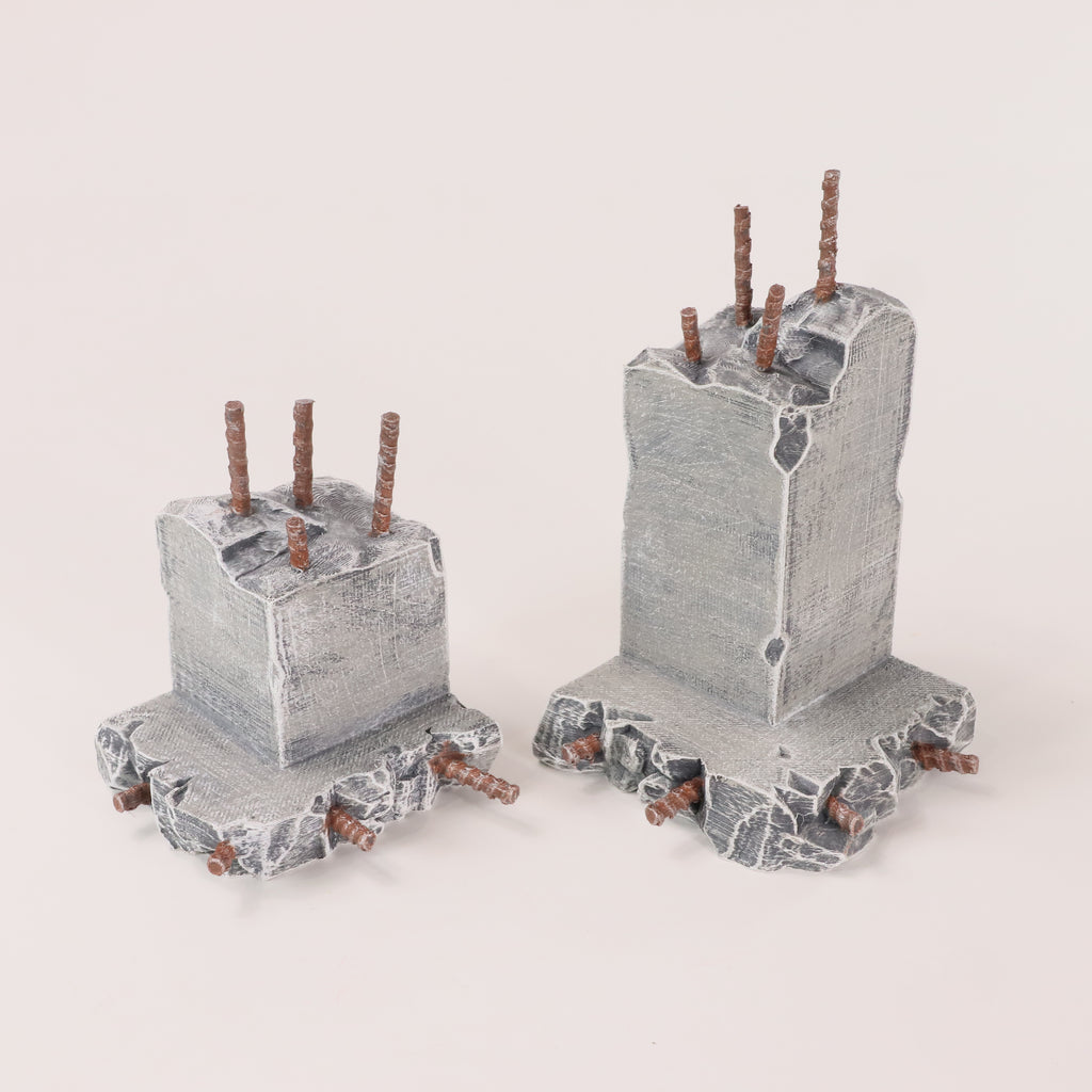 Rubble Pack - Cement Columns