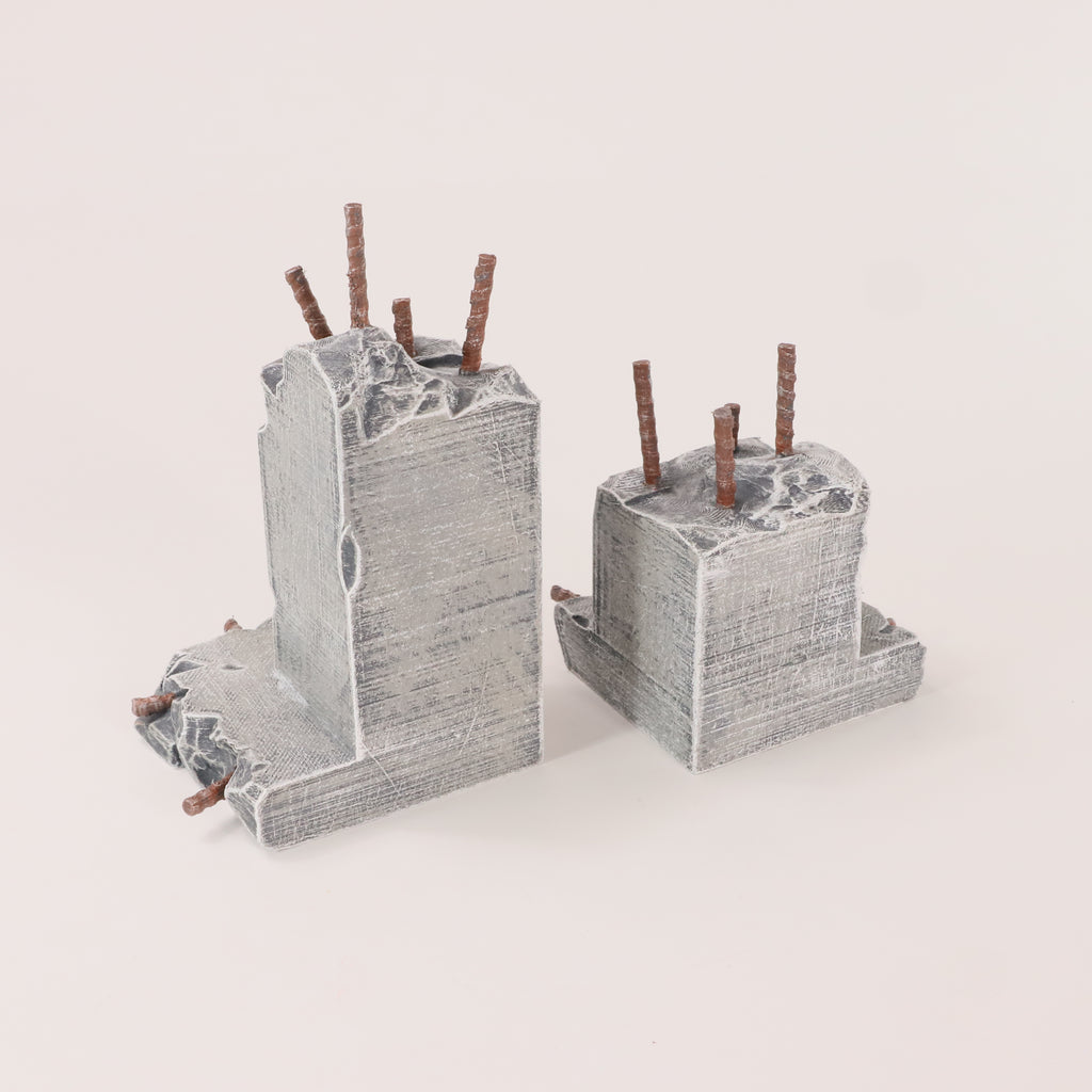 Rubble Pack - Cement Columns