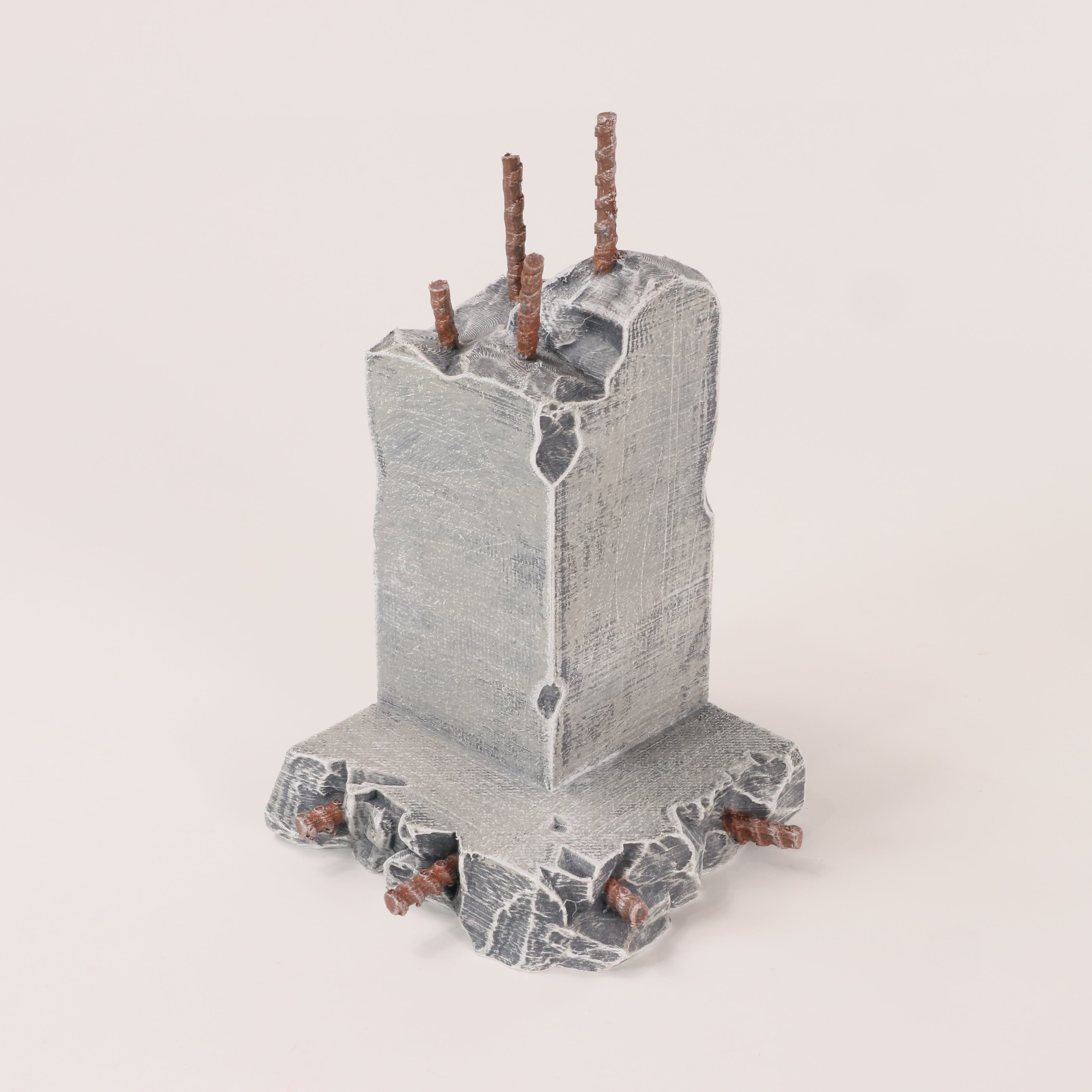 Rubble Pack - Cement Columns